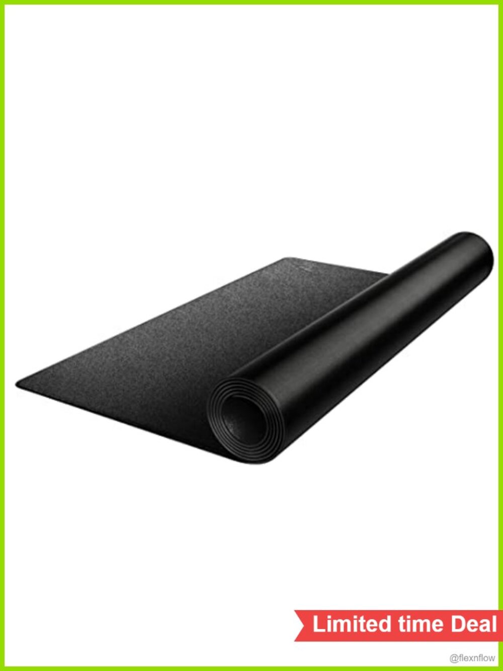 Exercise Equipment Floor Protector Mat, High Density Material, Easy to Clean,